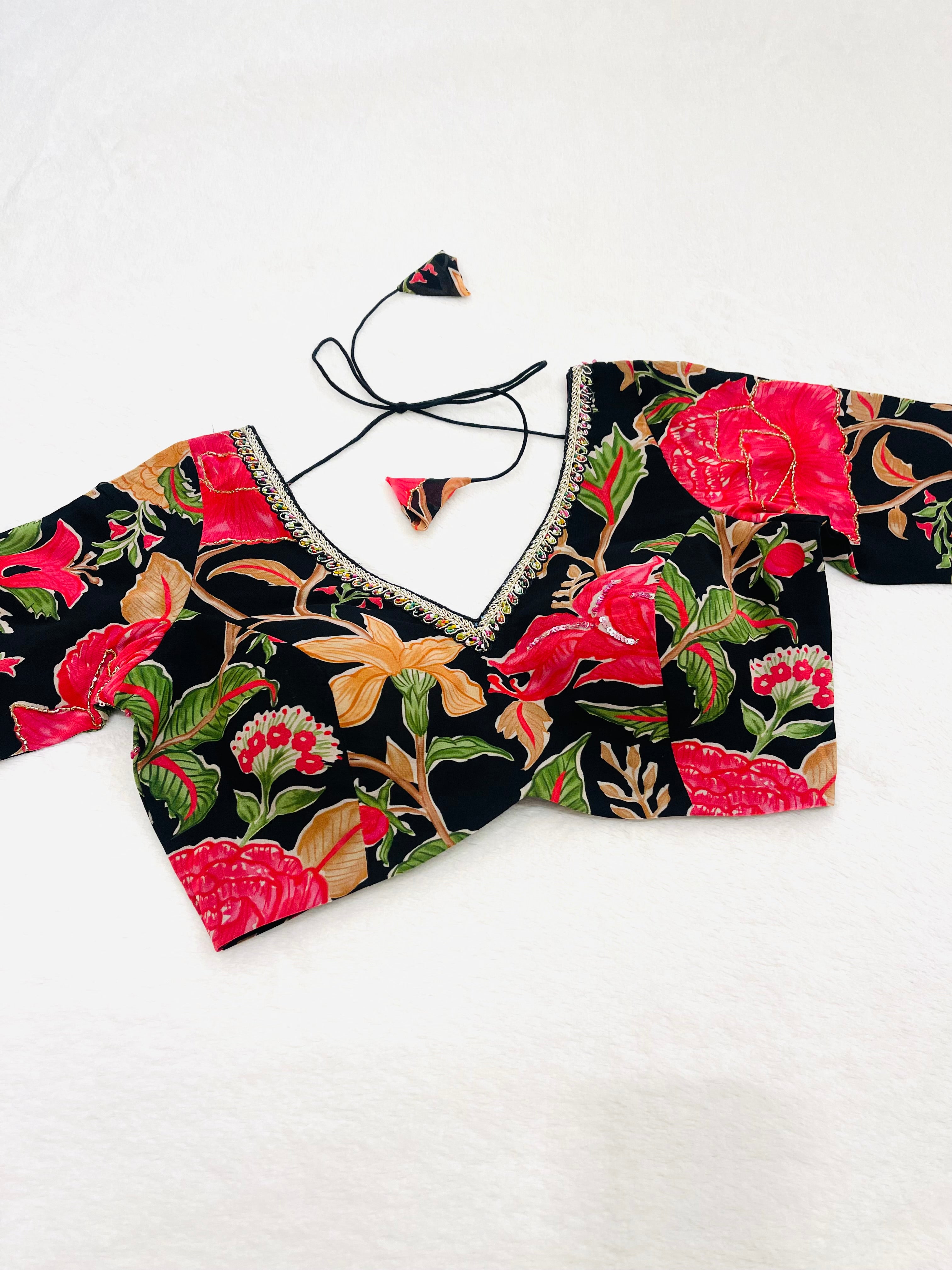 Saundh Evening Petal blouse