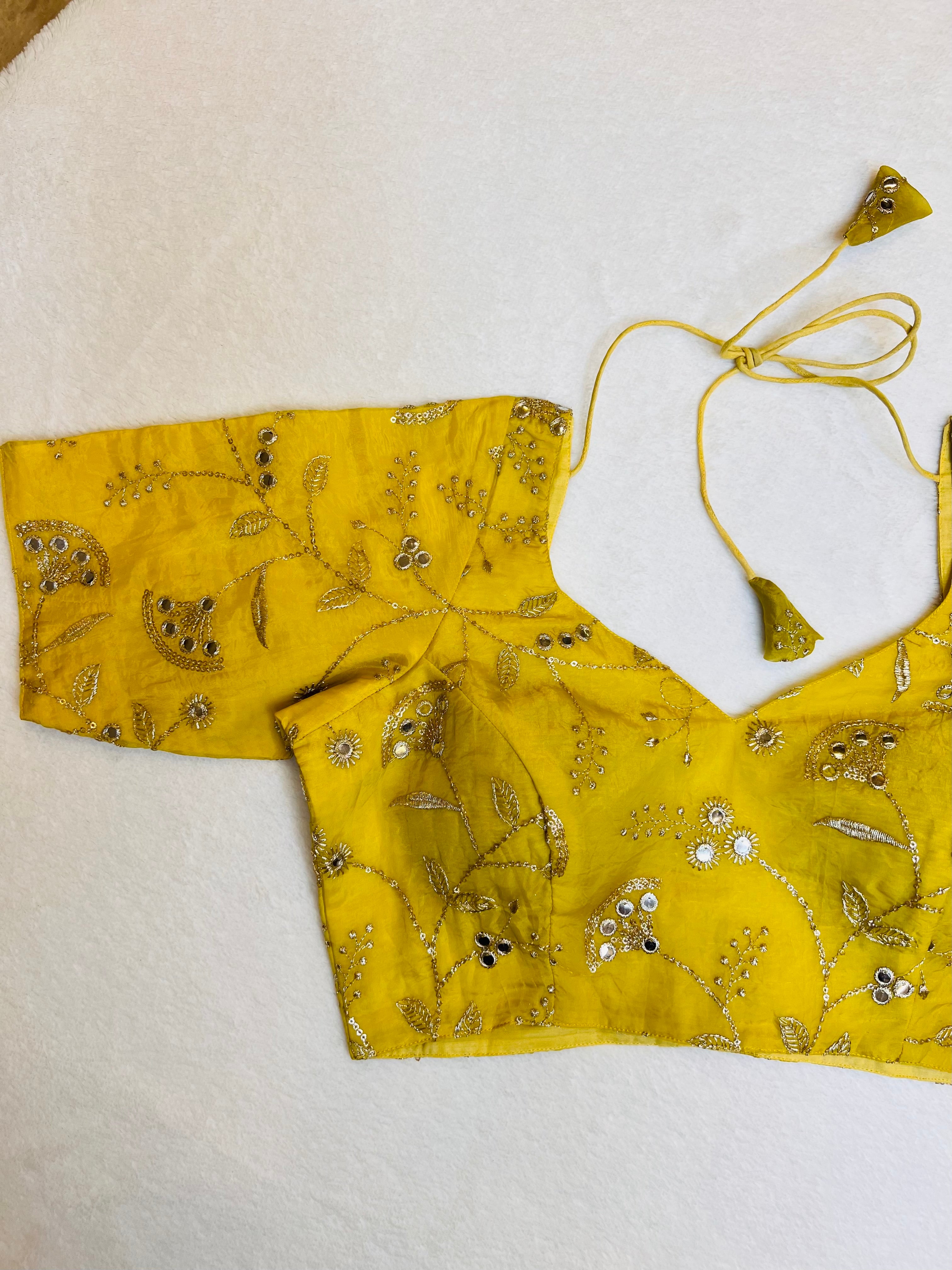 Kashish Yellow Blouse