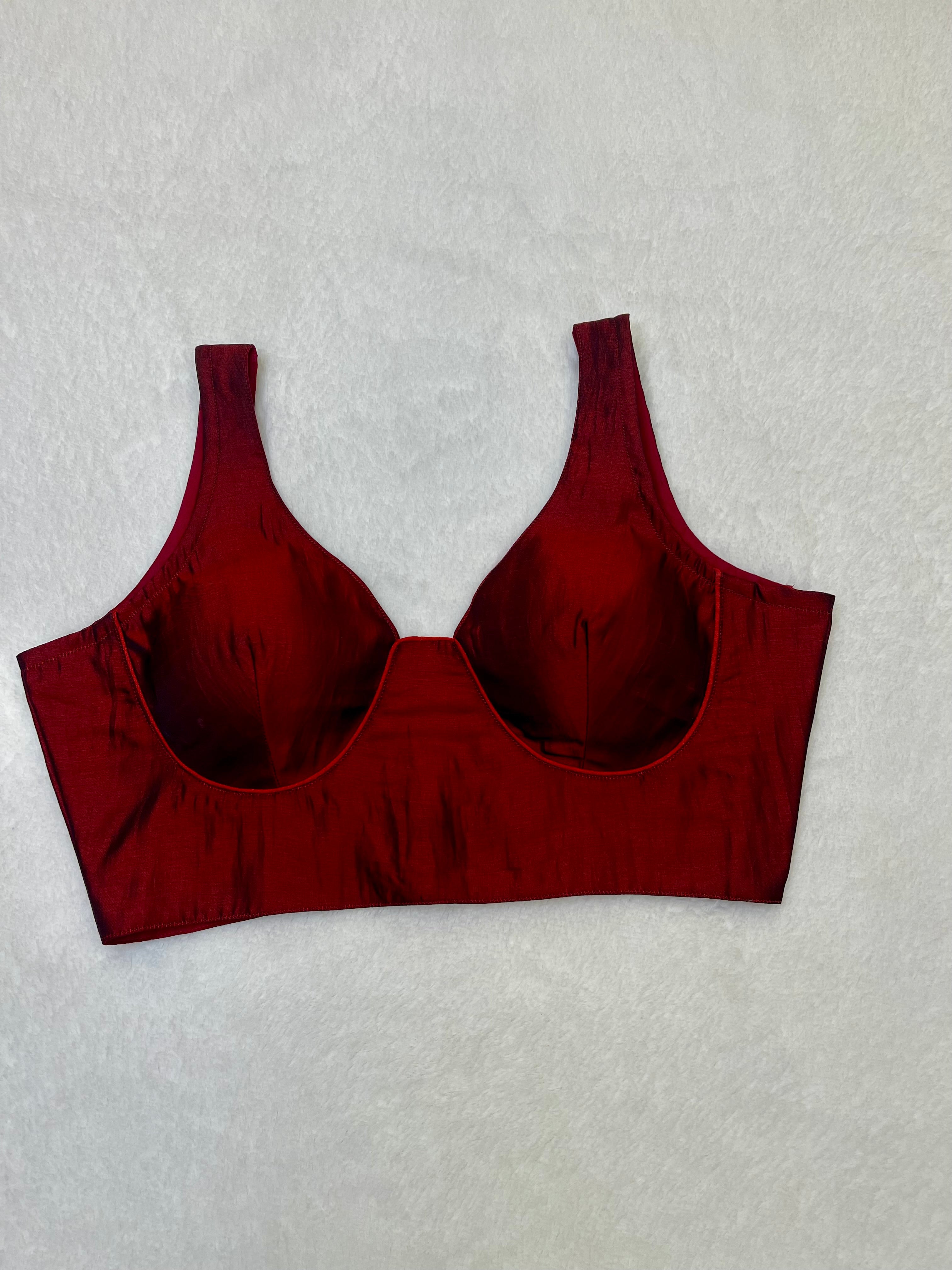 Kaveri Maroon Blouse