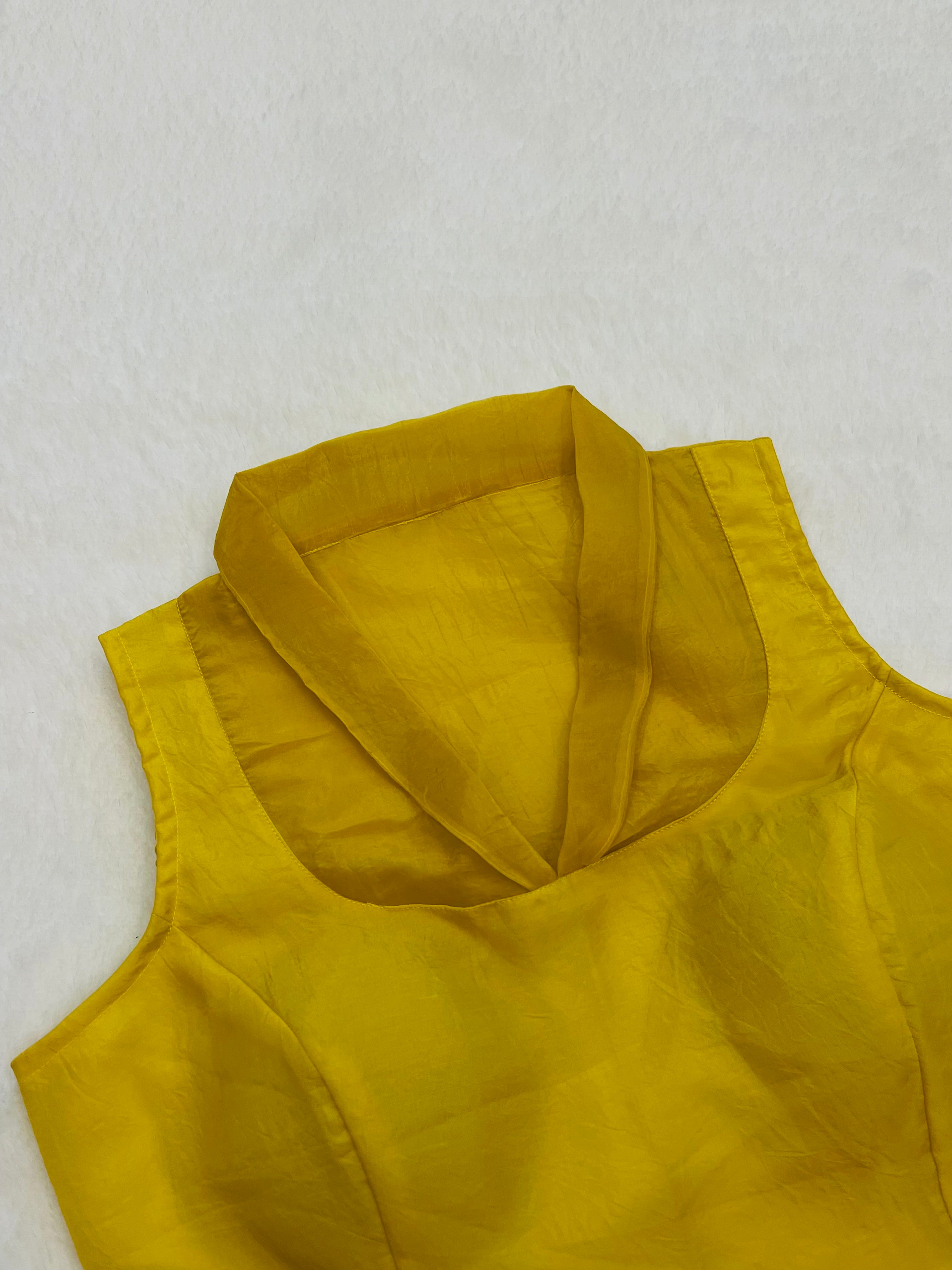 Nayra Yellow Blouse