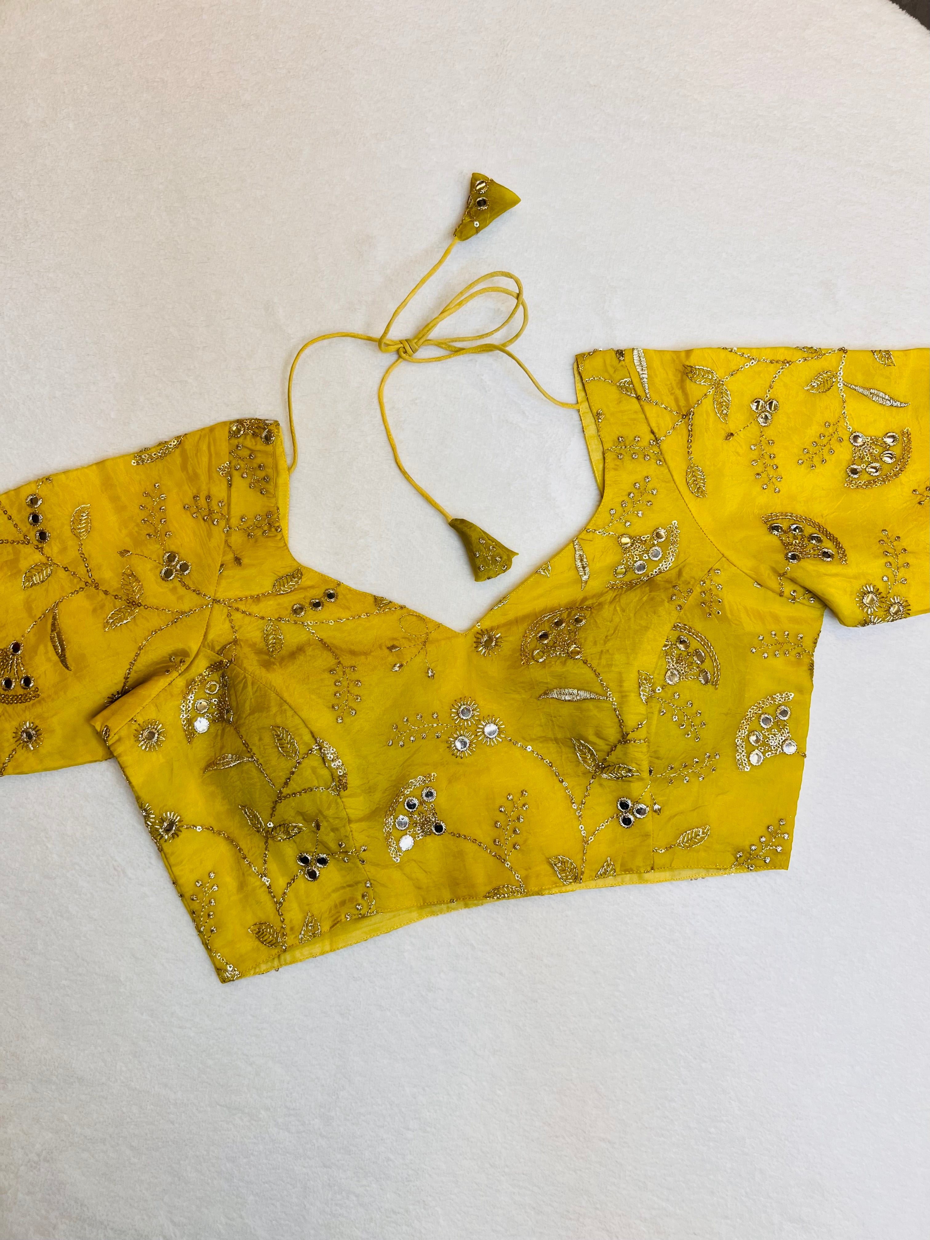 Kashish Yellow Blouse