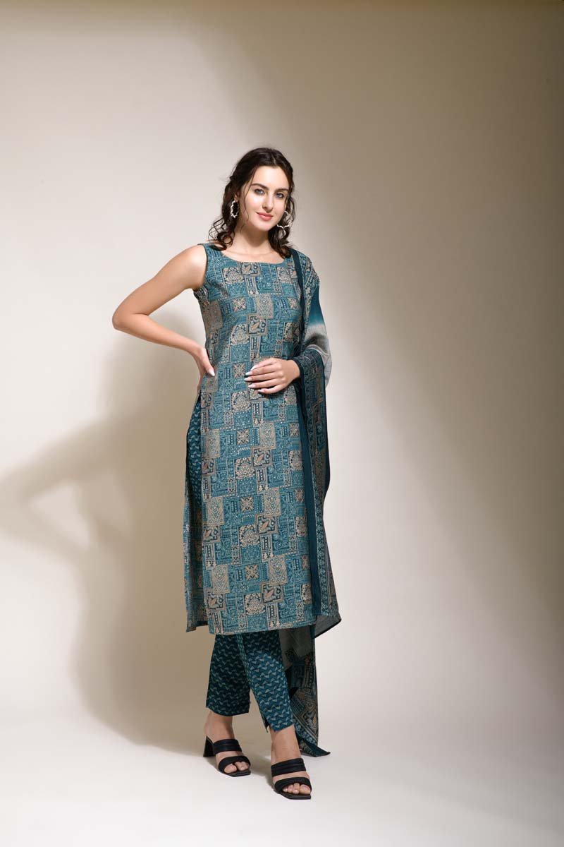 Saloni chanderi suit set