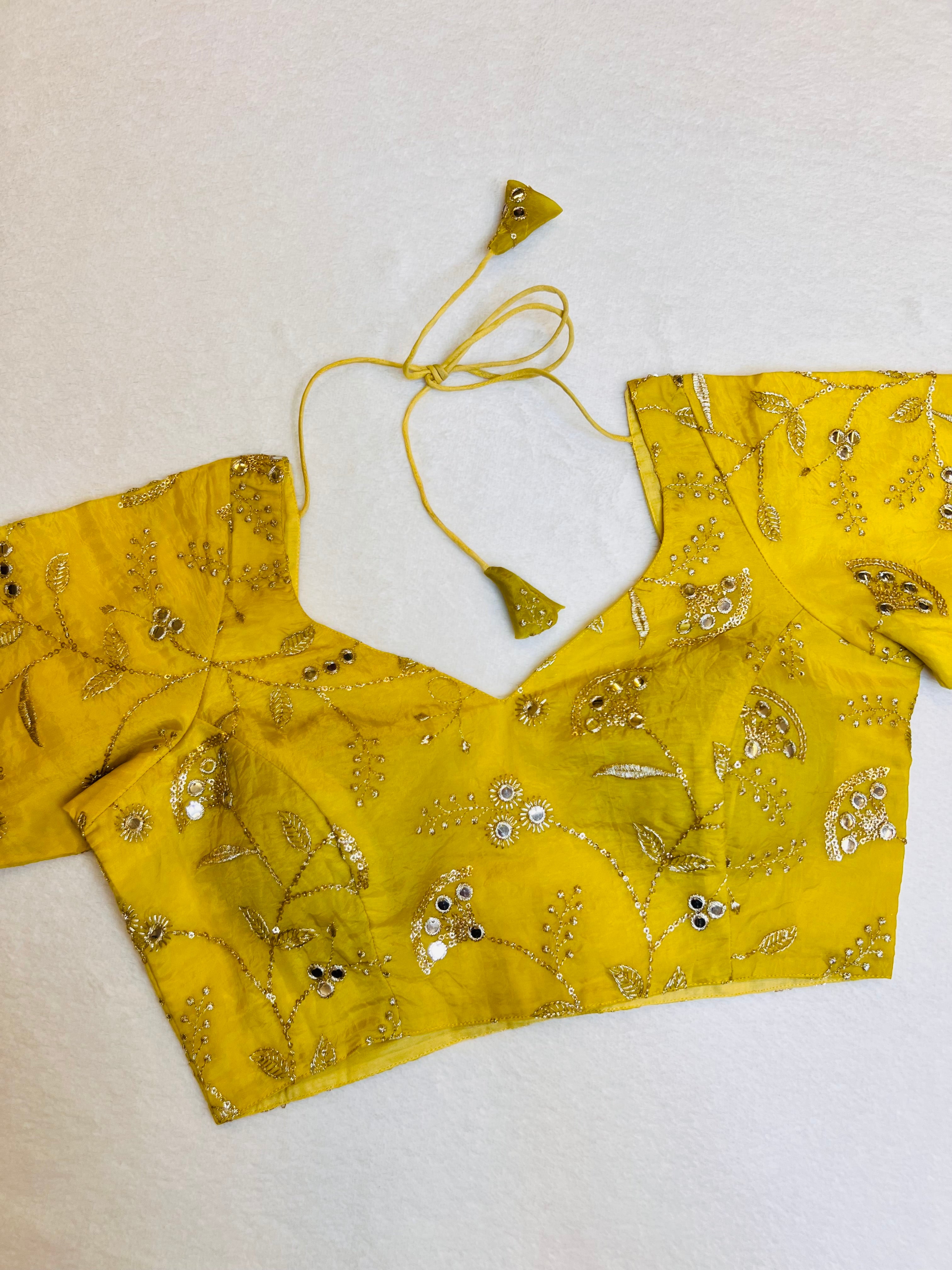 Kashish Yellow Blouse