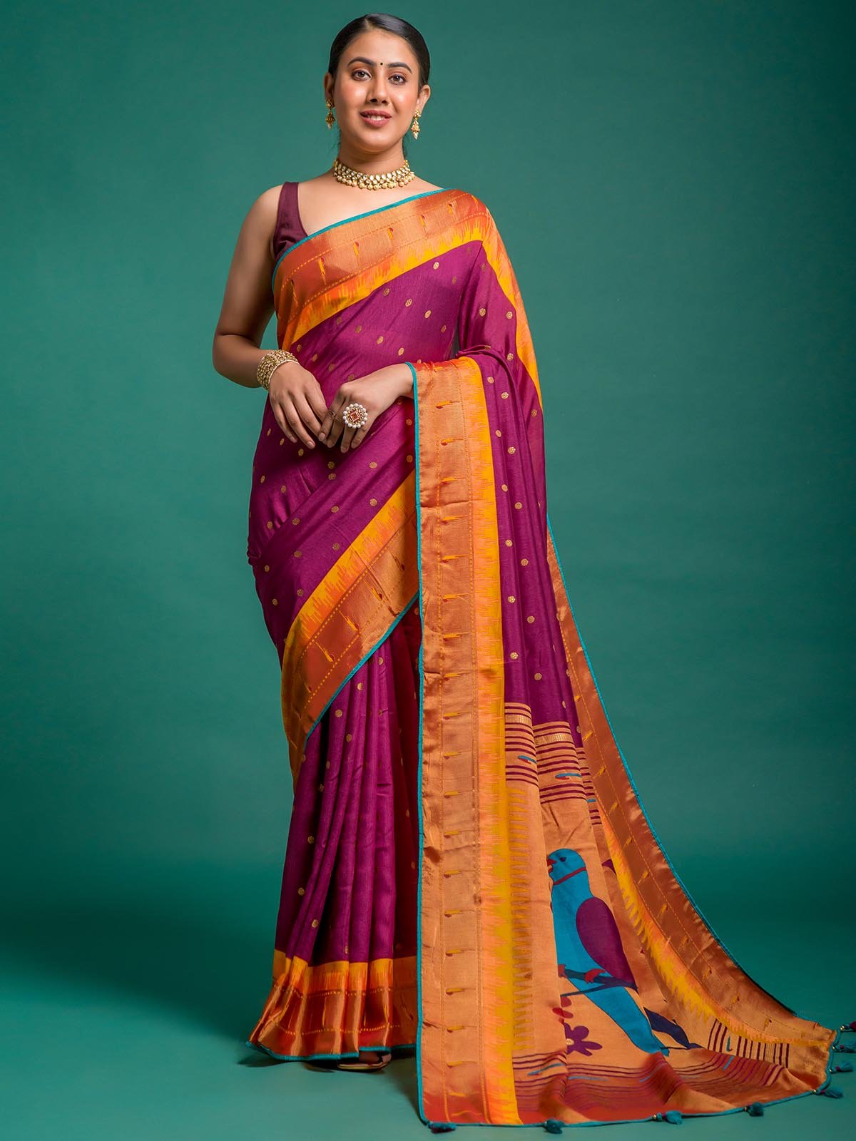 Harmony Brasso Silk Saree