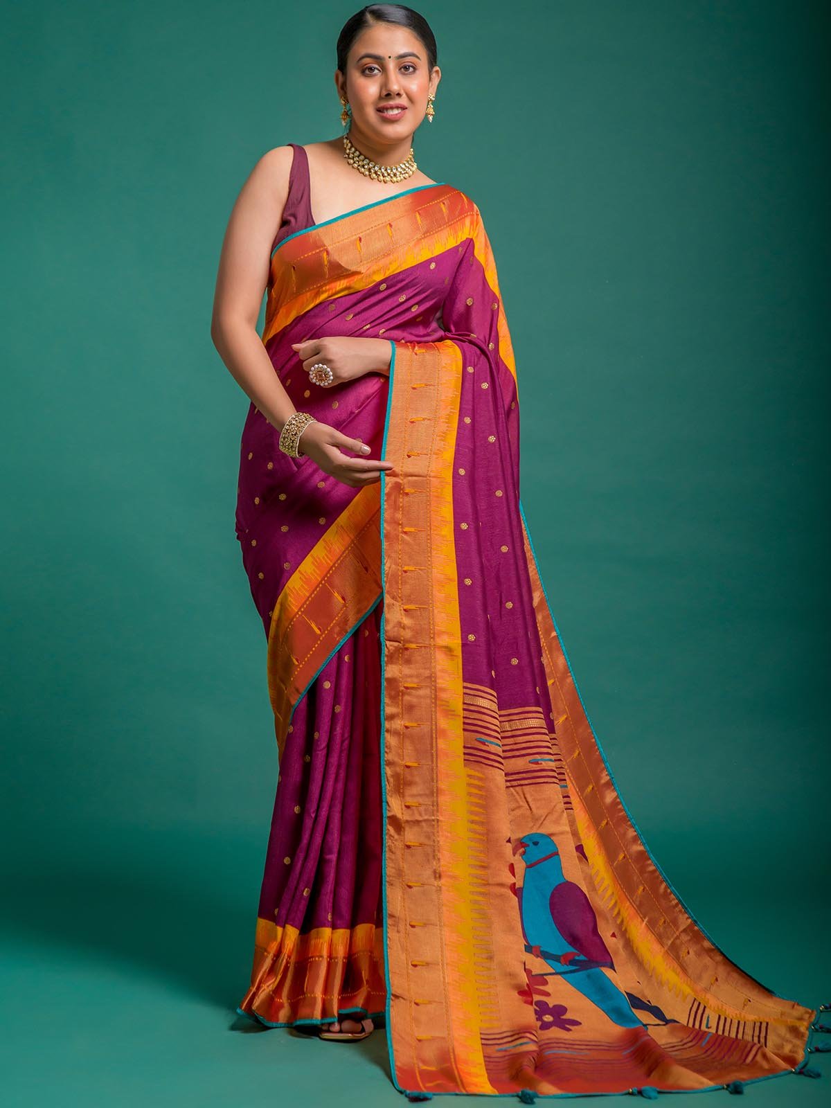 Harmony Brasso Silk Saree